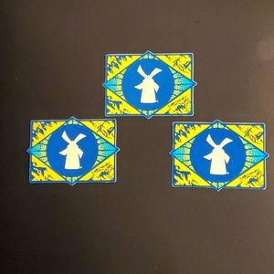 3--Dec 2020 Dutch Bros stickers